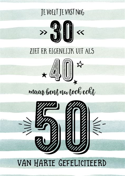 man 50 jaar tekst|50 Jaar verjaardag 